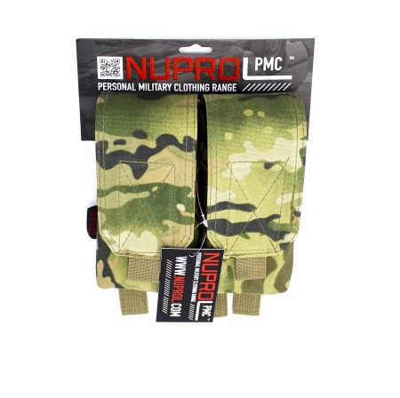 Nuprol PMC M4 Double Flap Lid Mag Pouch Camo
