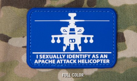 MSM HeliSexual Morale Patch Full Color